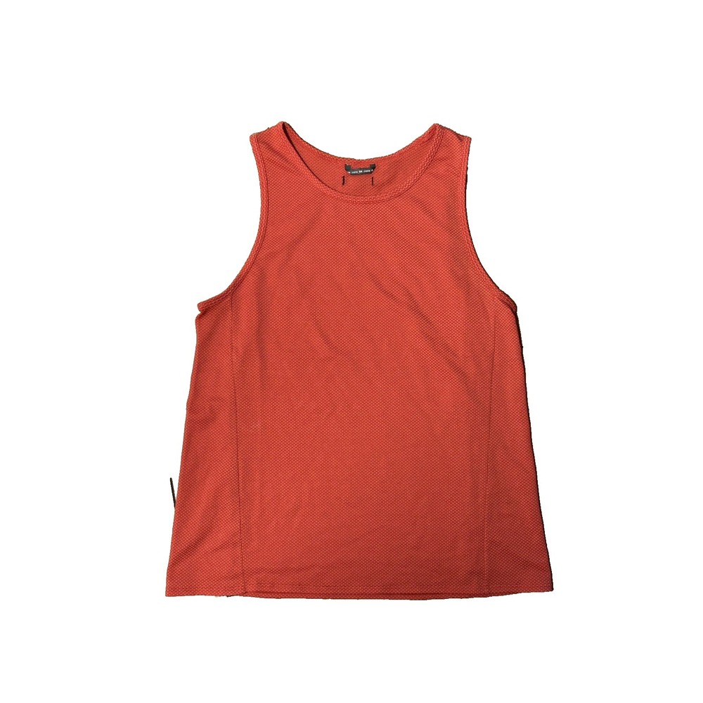 Oiselle Women's Size 4 Red‎ Geometric Pattern Athletic Tank Top